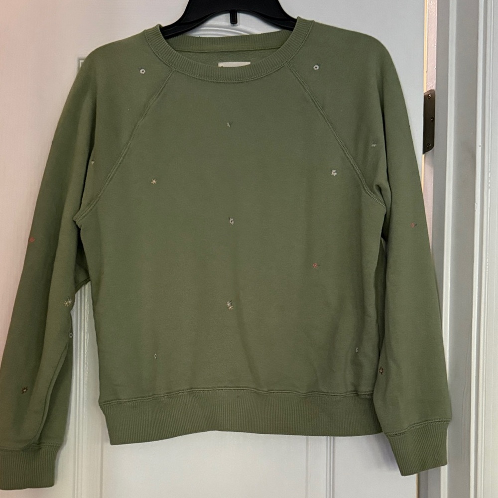 American Eagle Outfitters Sage Green Sweatshirt